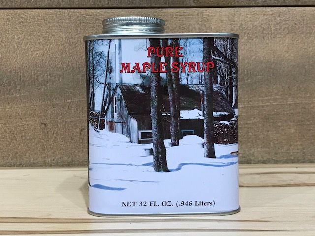 Maple Syrup Tin