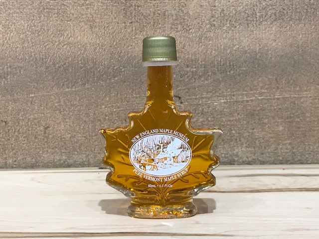 Maple Syrup Glass Leaf