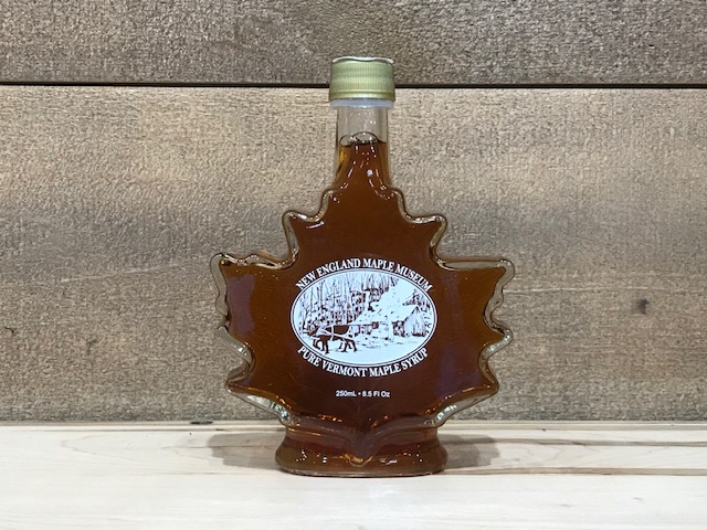 Maple Museum Glass Leaf Bottle