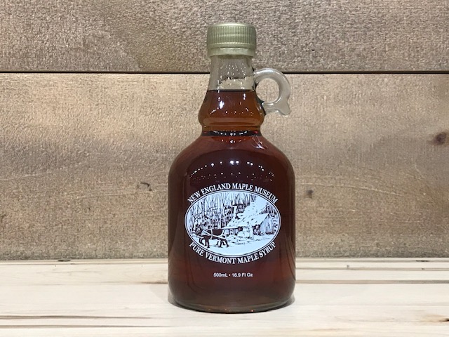 Glass Maple Syrup Container