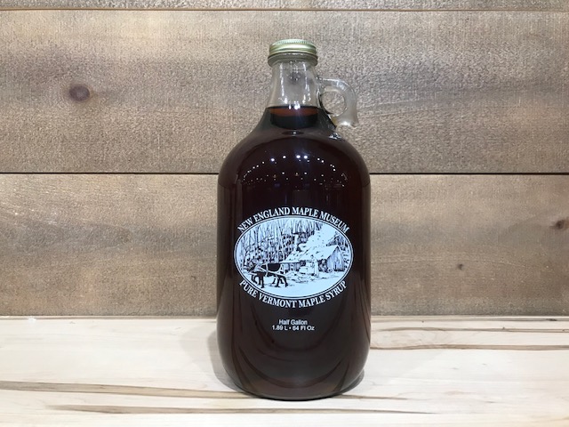 Pure Vermont Maple Syrup - Glass Gallone - 1/2 Gallon