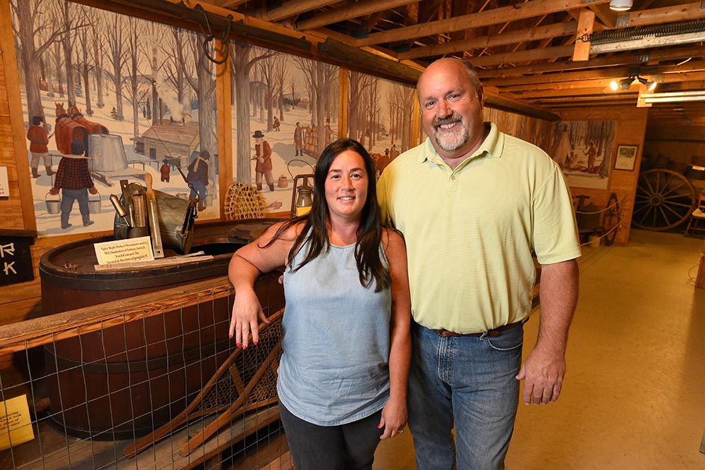 New England Maple Museum Owners